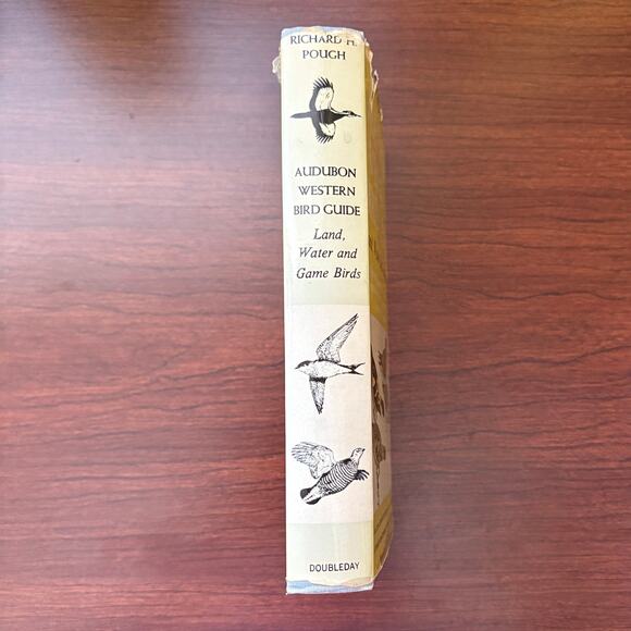 Audubon Western Bird Guide Pough 1957 Vintage Hardcover First Ed w/ CA Pamphlets - Picture 2 of 10